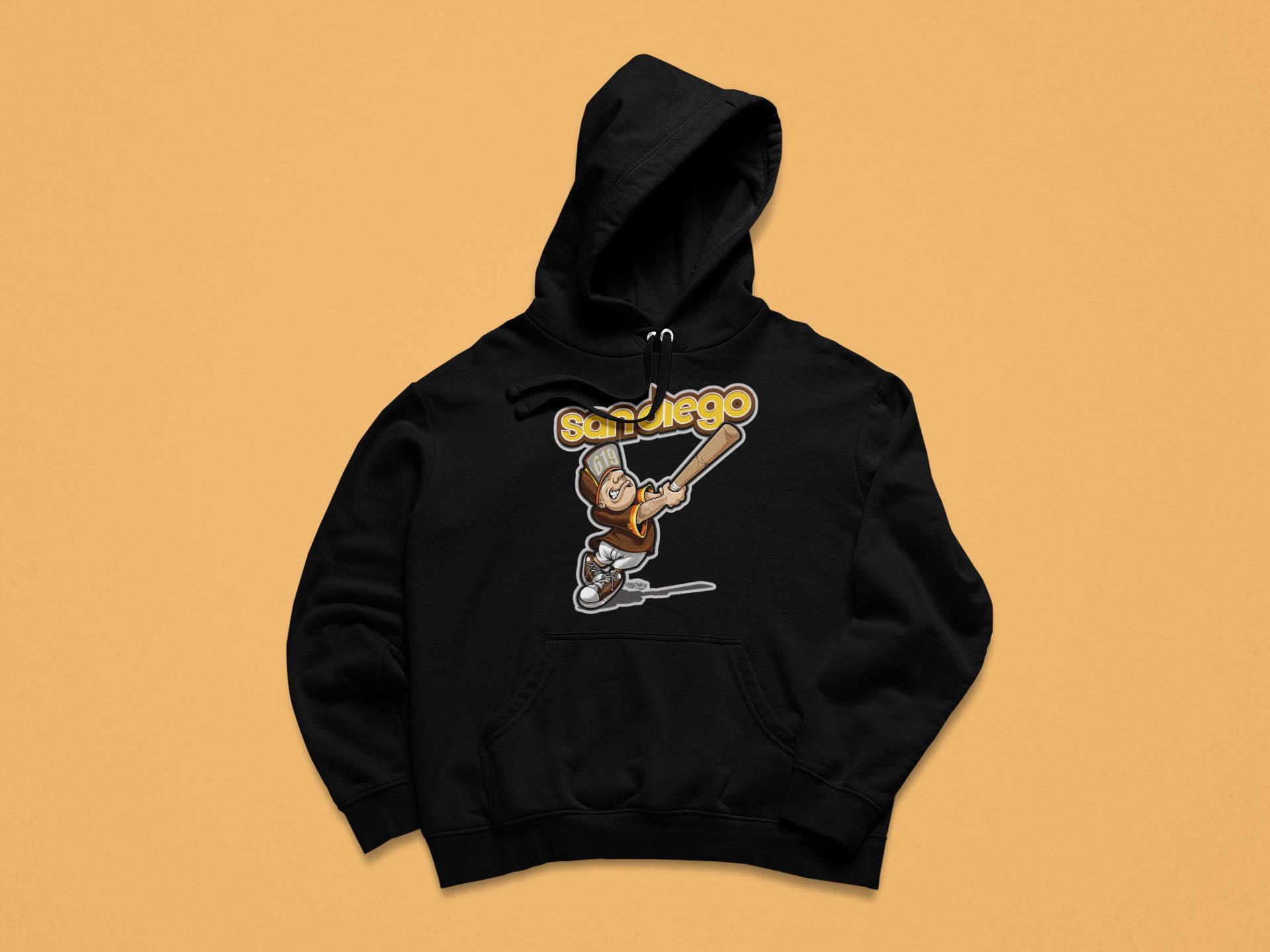 San Diego Baseball Hoodie