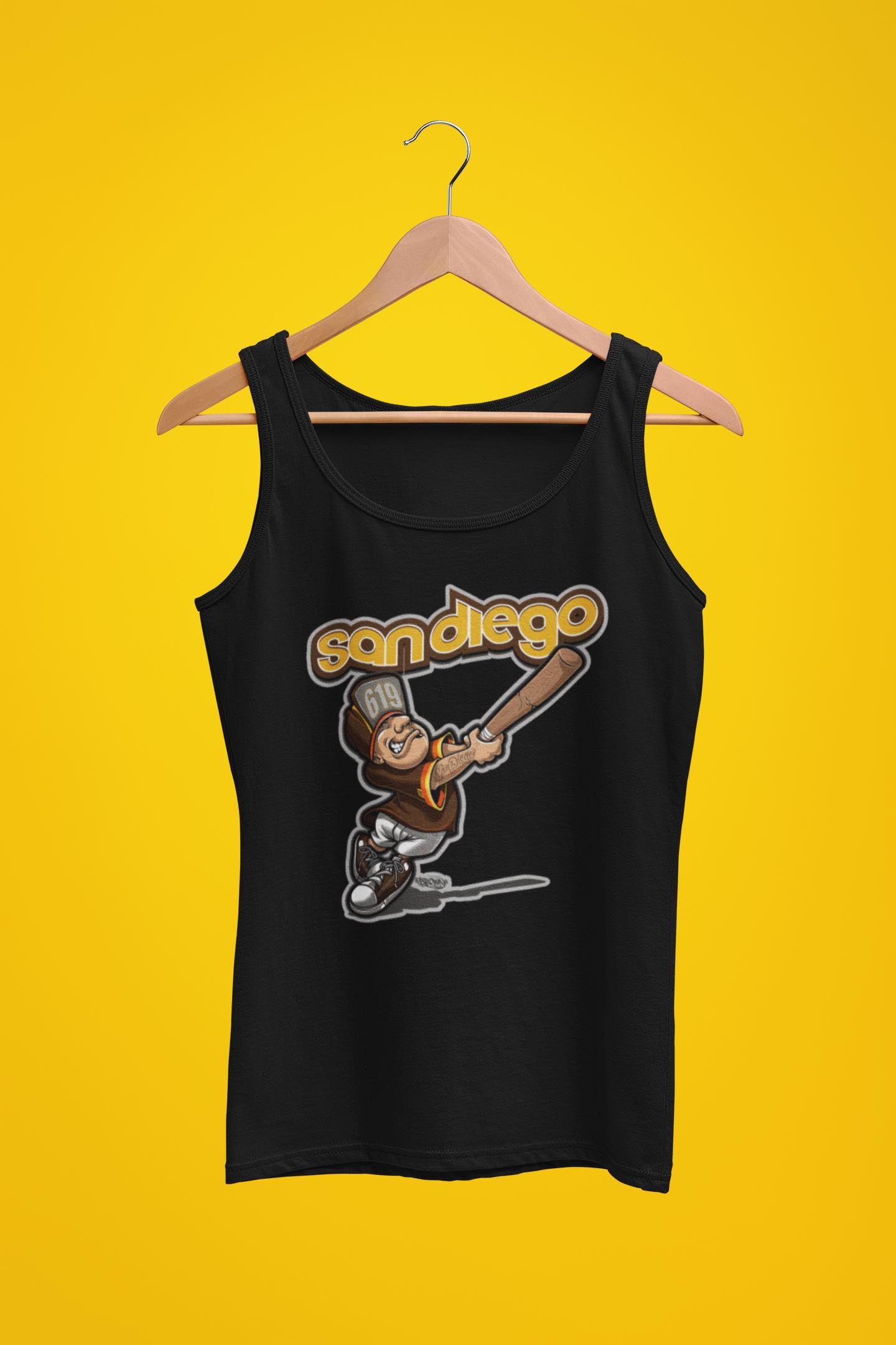 Womens San Diego Baseball Tank