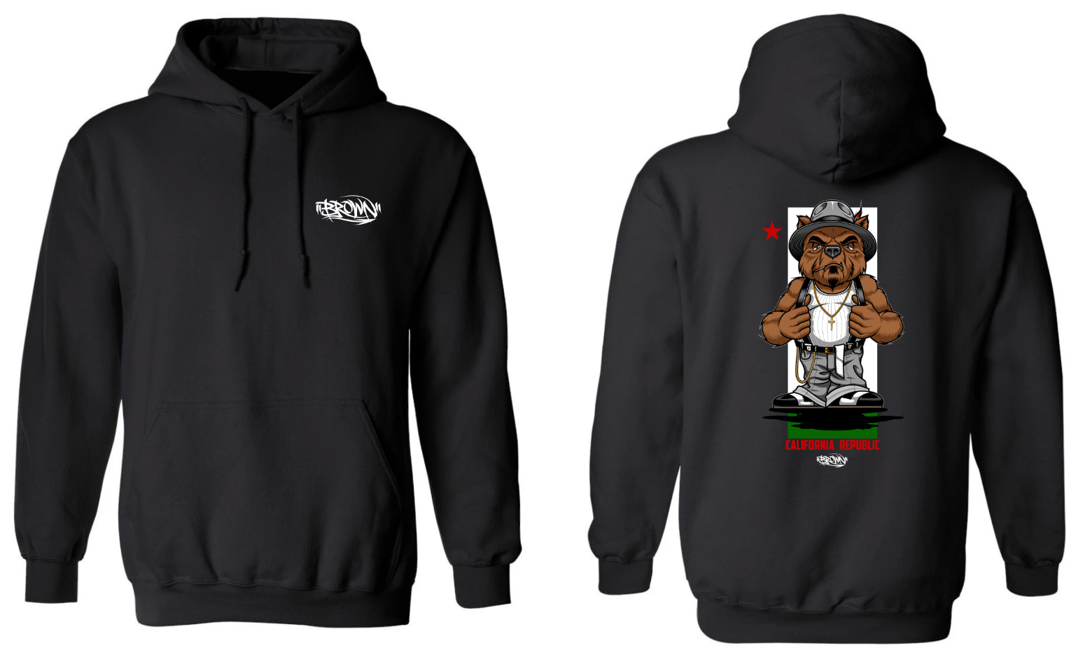 CALI BEAR HOODIE