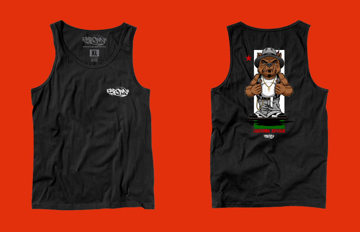 CALI BEAR TANK TOP